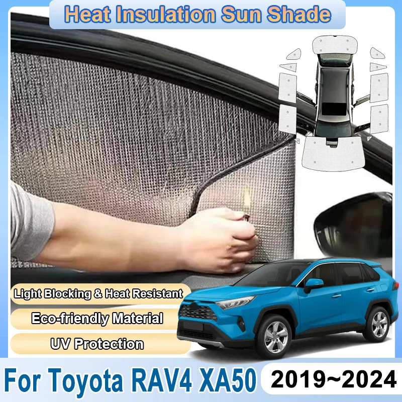 For Toyota RAV4 XA50 MK5 2019~2024 Car Front Window Sunshade Light Blocking Curtains Sunscreen Drop Temperature Car Accessories
For Toyota RAV4 XA50 MK5 2019~2024 Car Front Window Sunshade Light Blocking Curtains Sunscreen Drop Temperature Car Accessories