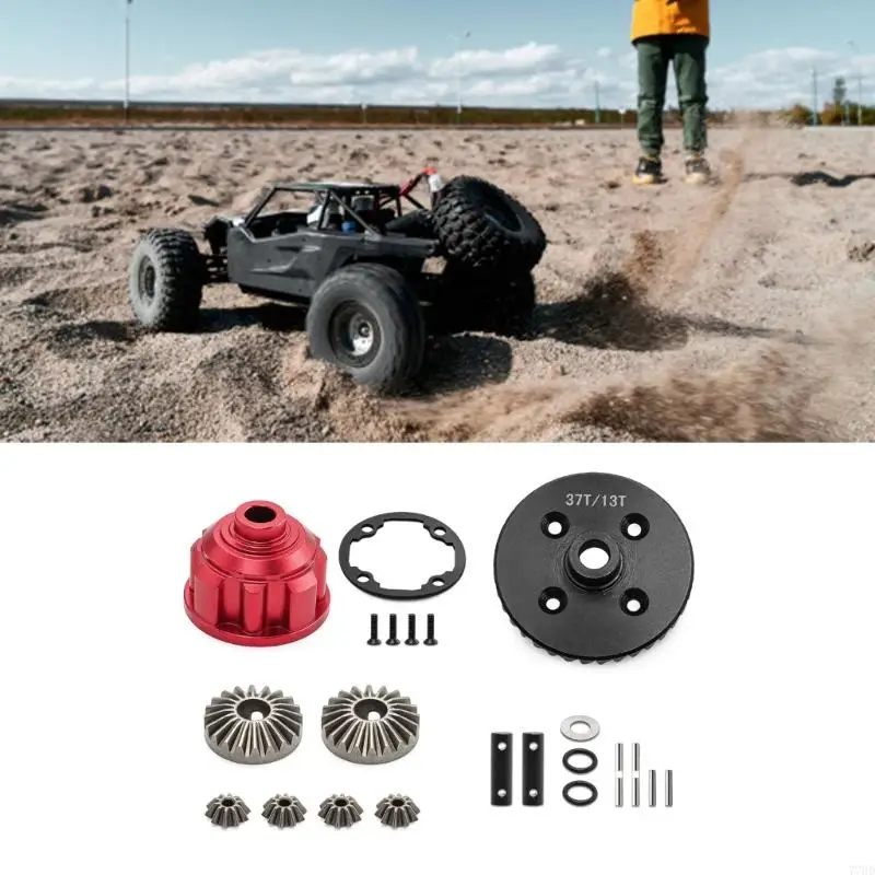 77HD Высокие характеристики задняя передача дифференциала 37/13T Chrome Steel для дистанционного управления автомобилем
77HD Высокие характеристики задняя передача дифференциала 37/13T Chrome Steel для дистанционного управления автомобилем