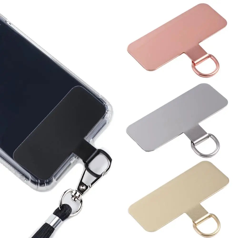 Stainless Steel Phone Lanyard Gasket Detachable Hanging Cord Metal Phone Patch Snap Strap Anti-lost Phone Card Clip Replacement
Stainless Steel Phone Lanyard Gasket Detachable Hanging Cord Metal Phone Patch Snap Strap Anti-lost Phone Card Clip Replacement
