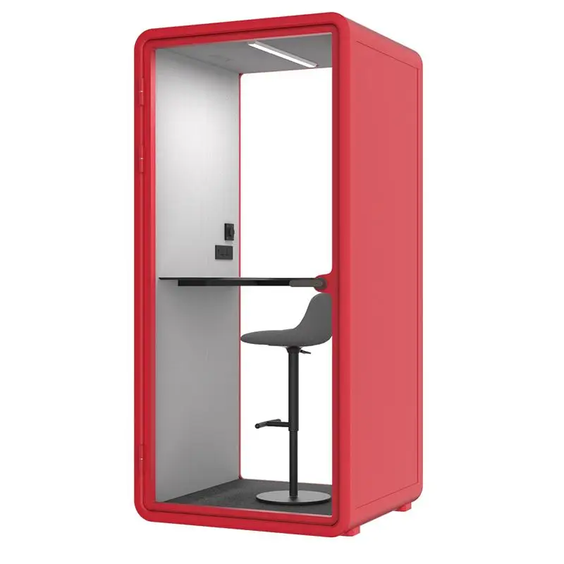 Modern Design Silent Space Telephone Pod Room Office Soundproof Cabin 
Modern Design Silent Space Telephone Pod Room Office Soundproof Cabin
