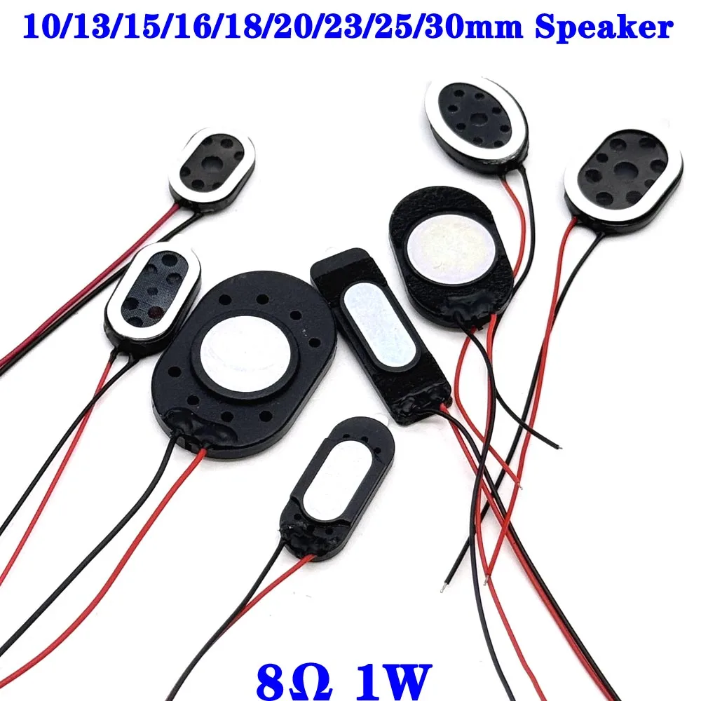 Notebook Speaker Computer Horn 1W 8R 2809 Loud Speaker 8 Ohms 1 Watt 8R 1W 10/13/15/16/18/20/23/25/30MM Audio Accessories
Notebook Speaker Computer Horn 1W 8R 2809 Loud Speaker 8 Ohms 1 Watt 8R 1W 10/13/15/16/18/20/23/25/30MM Audio Accessories