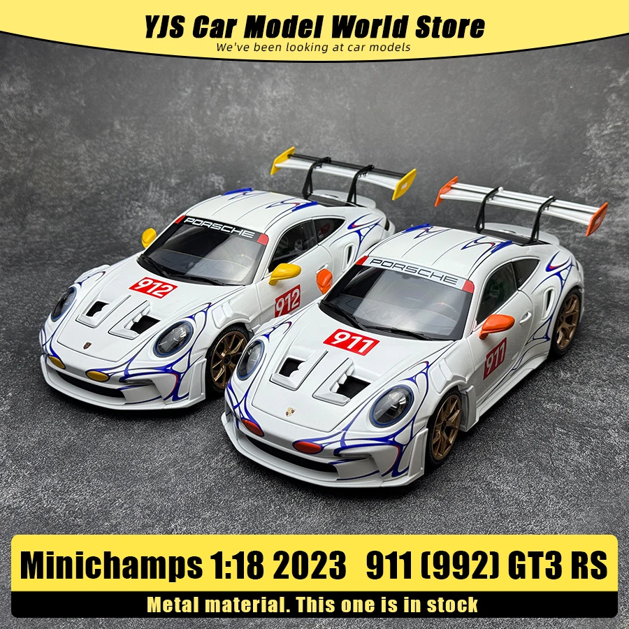 Minichamps литая под давлением модель 1:18 2023 911 (992) GT3 RS спортивный автомобиль металлическая модель автомобиля праздничный подарок статический орнамент
Minichamps литая под давлением модель 1:18 2023 911 (992) GT3 RS спортивный автомобиль металлическая модель автомобиля праздничный подарок статический орнамент