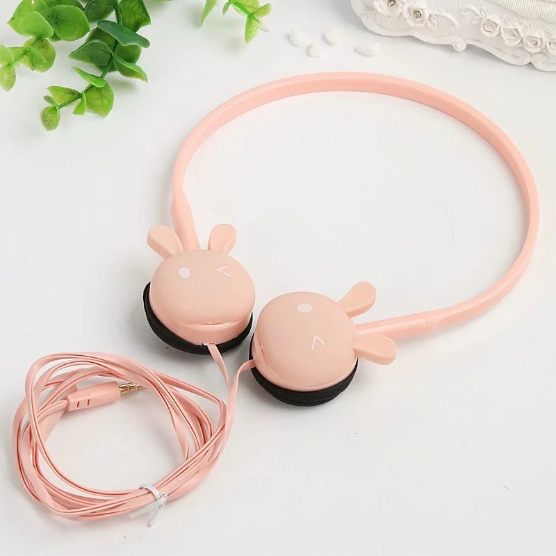 Kids Toy Bunny Headphones with Microphone Cat Ear Headset 3.5mm Jack Wired Over-Ear Headphones for Girls Livestream Smart Phone
Kids Toy Bunny Headphones with Microphone Cat Ear Headset 3.5mm Jack Wired Over-Ear Headphones for Girls Livestream Smart Phone