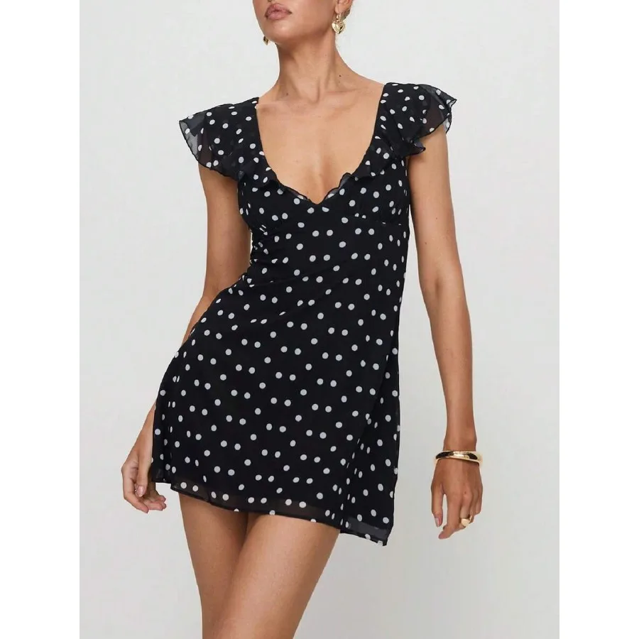【New style】Y2k Mini Dress Women Sexy Backless Sleeveless Halter Low Neck Bodycon Mesh Silk Summer Formal Short Sundress Party
【New style】Y2k Mini Dress Women Sexy Backless Sleeveless Halter Low Neck Bodycon Mesh Silk Summer Formal Short Sundress Party