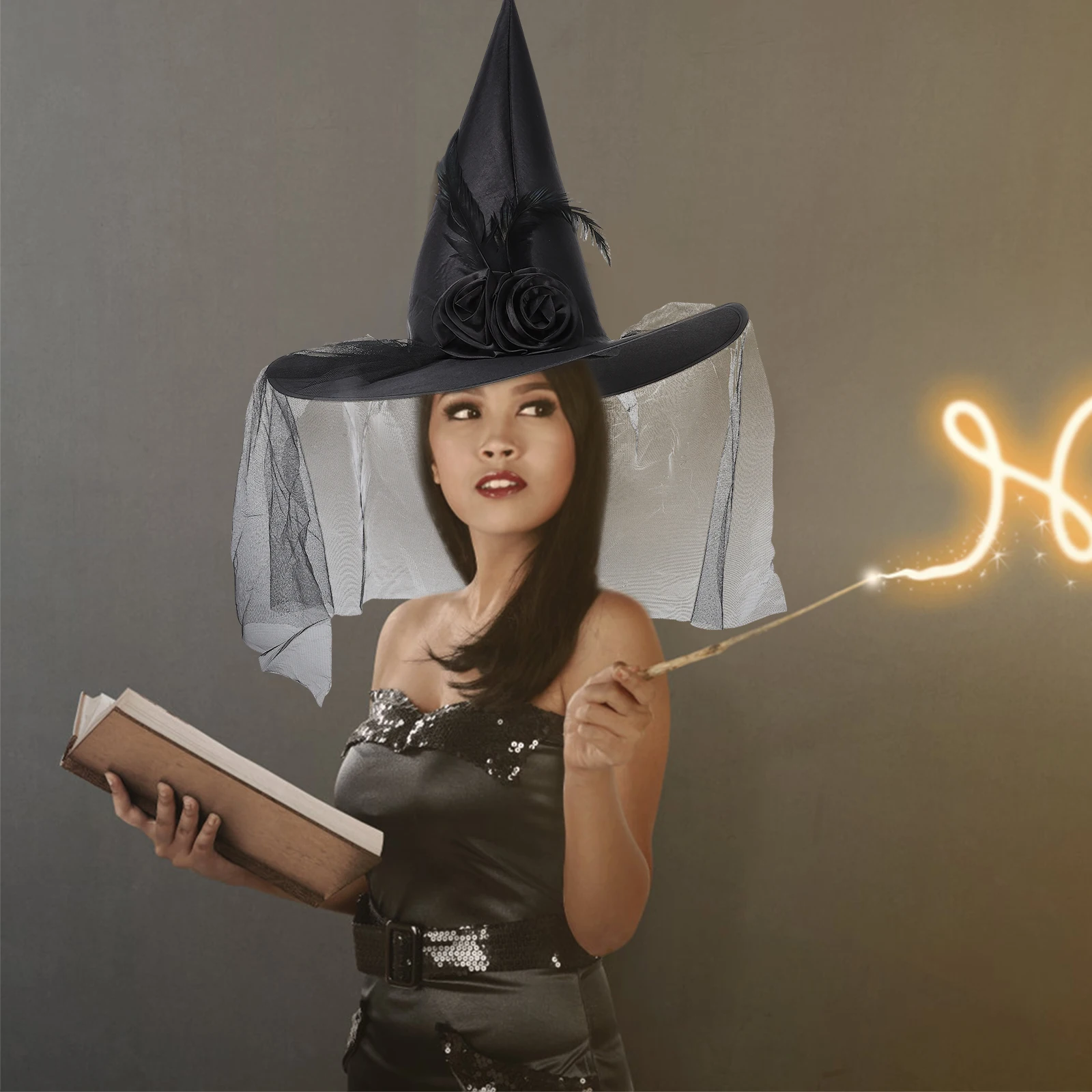 2pcs Witch Hat Black Purple Halloween Costume Accessory for Women Party Festival Carnival Decorations Quality
2pcs Witch Hat Black Purple Halloween Costume Accessory for Women Party Festival Carnival Decorations Quality