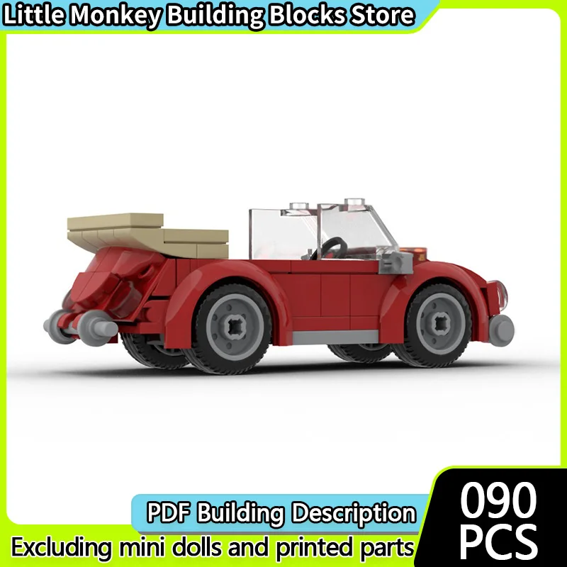 City Car Model MOC Building Bricks Small Convertible Car Modular Technology Children Holiday Gifts Assemble Toys Suit
City Car Model MOC Building Bricks Small Convertible Car Modular Technology Children Holiday Gifts Assemble Toys Suit