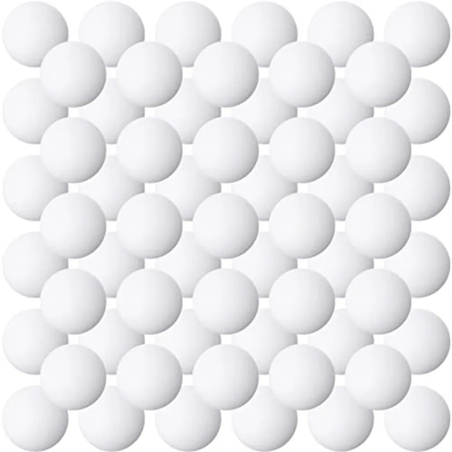 500 Pieces 40 mm Table Tennis Balls Bulk White Mini Plastic Balls for Carnival Pool Games, Party Decoration, Cat Toys, Sports A
500 Pieces 40 mm Table Tennis Balls Bulk White Mini Plastic Balls for Carnival Pool Games, Party Decoration, Cat Toys, Sports A