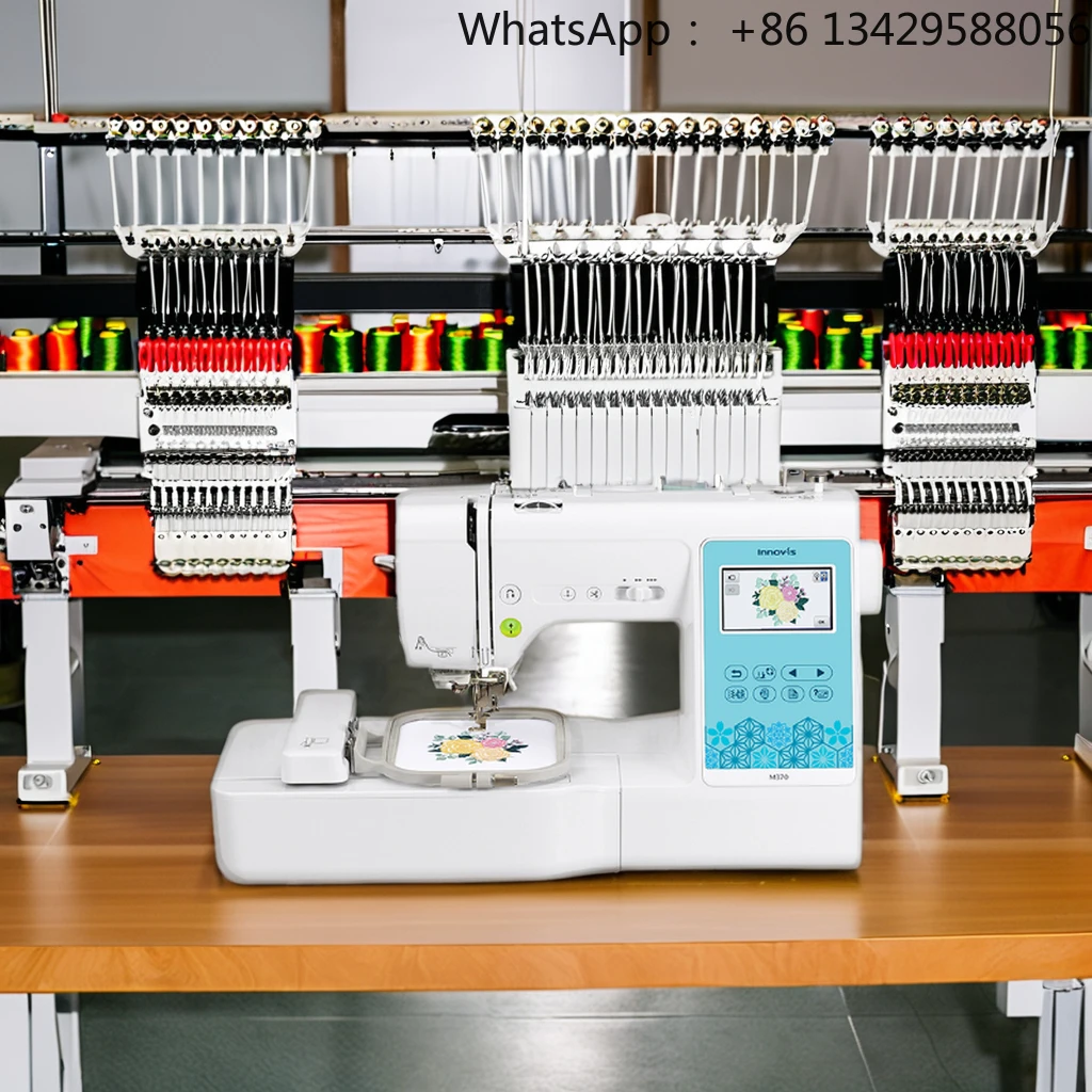 Automatic Household Commercial Embroidery Machine New Condition Electric Sewing Machine with Core Motor LOGO Letters Home Use
Automatic Household Commercial Embroidery Machine New Condition Electric Sewing Machine with Core Motor LOGO Letters Home Use