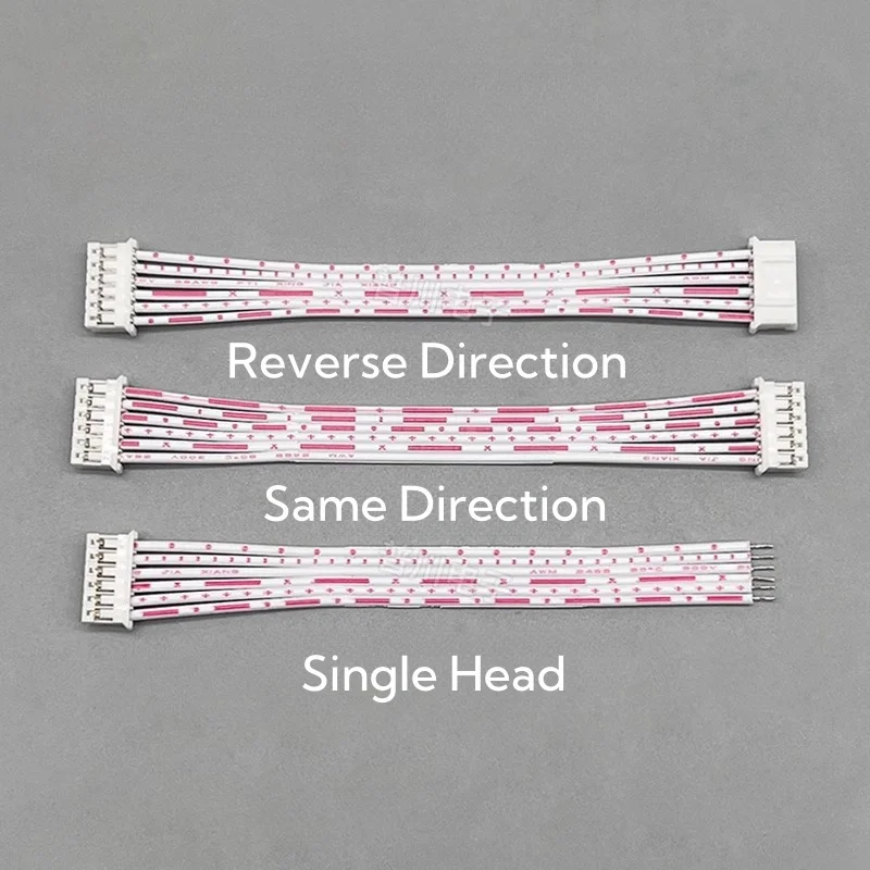 5Pcs 10-100cm PH 2.0mm Pitch 2/3/4/5/6/7/8/9/10/11/12 Pin Red White Wire Ribbon Cable Single/Double Head Same Direction/Reverse
5Pcs 10-100cm PH 2.0mm Pitch 2/3/4/5/6/7/8/9/10/11/12 Pin Red White Wire Ribbon Cable Single/Double Head Same Direction/Reverse