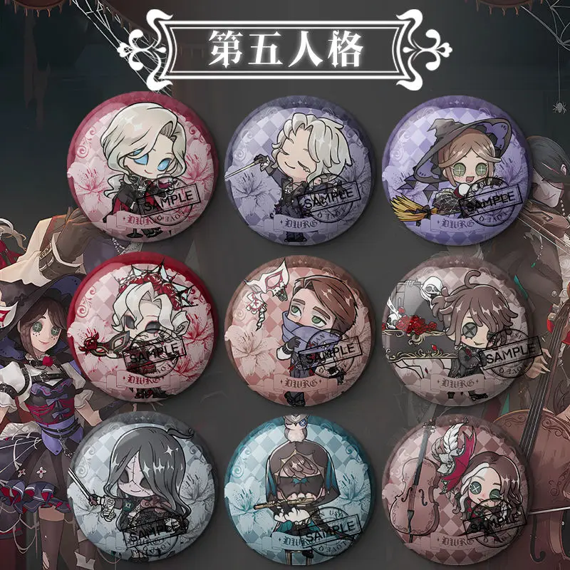 Anime Identity V Concert Badge Brooch Pin Emma Woods Clothes Backpack Decoration Lapel Personalized Chest Tag
Anime Identity V Concert Badge Brooch Pin Emma Woods Clothes Backpack Decoration Lapel Personalized Chest Tag