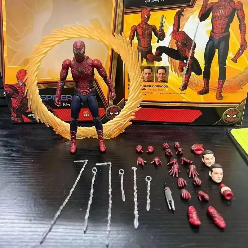 MAFEX241 Spider Man No Way Home Series Action Figure Model Spider Man Model Collectible Desktop Ornament Trend Toys Gift
MAFEX241 Spider Man No Way Home Series Action Figure Model Spider Man Model Collectible Desktop Ornament Trend Toys Gift