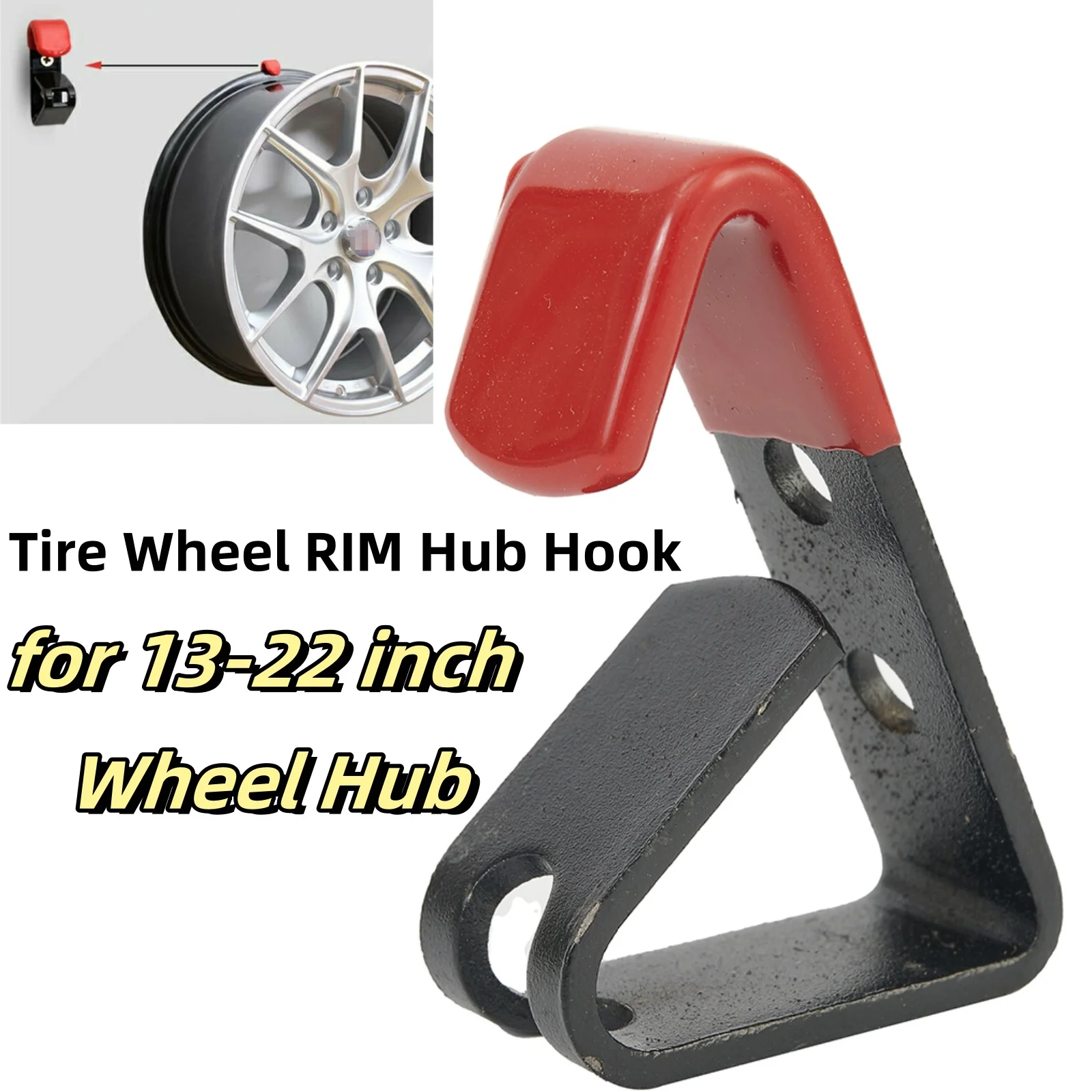 Car Tire Wheel Hub Hanging Hook For 13-22 Inch Wheel Hub 35 Kg "J" Tire Rim Hub Hook Display Stand Rack Wall Mounted Hanging
Car Tire Wheel Hub Hanging Hook For 13-22 Inch Wheel Hub 35 Kg "J" Tire Rim Hub Hook Display Stand Rack Wall Mounted Hanging