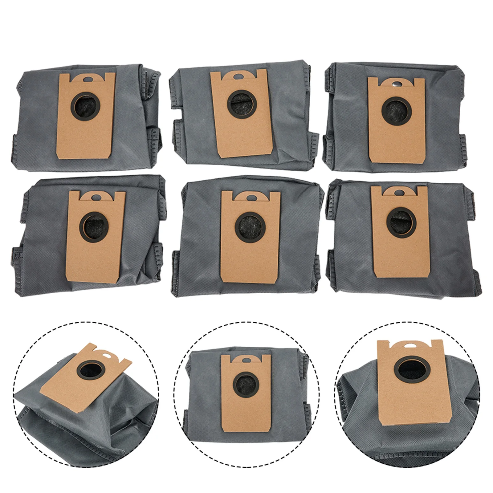 6Pcs Dust Bag Clean Accessories Household Household Electric Appliances Replacement Robot Vacuum Cleaner Parts
6Pcs Dust Bag Clean Accessories Household Household Electric Appliances Replacement Robot Vacuum Cleaner Parts