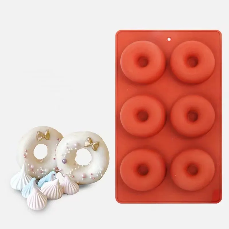 6 Cavity Mini Donut Silicone Mould DIY Fondant Chocolate Cake Decoration Scented Candle Clay Plaster Resin Mould Jewelry Craft
6 Cavity Mini Donut Silicone Mould DIY Fondant Chocolate Cake Decoration Scented Candle Clay Plaster Resin Mould Jewelry Craft