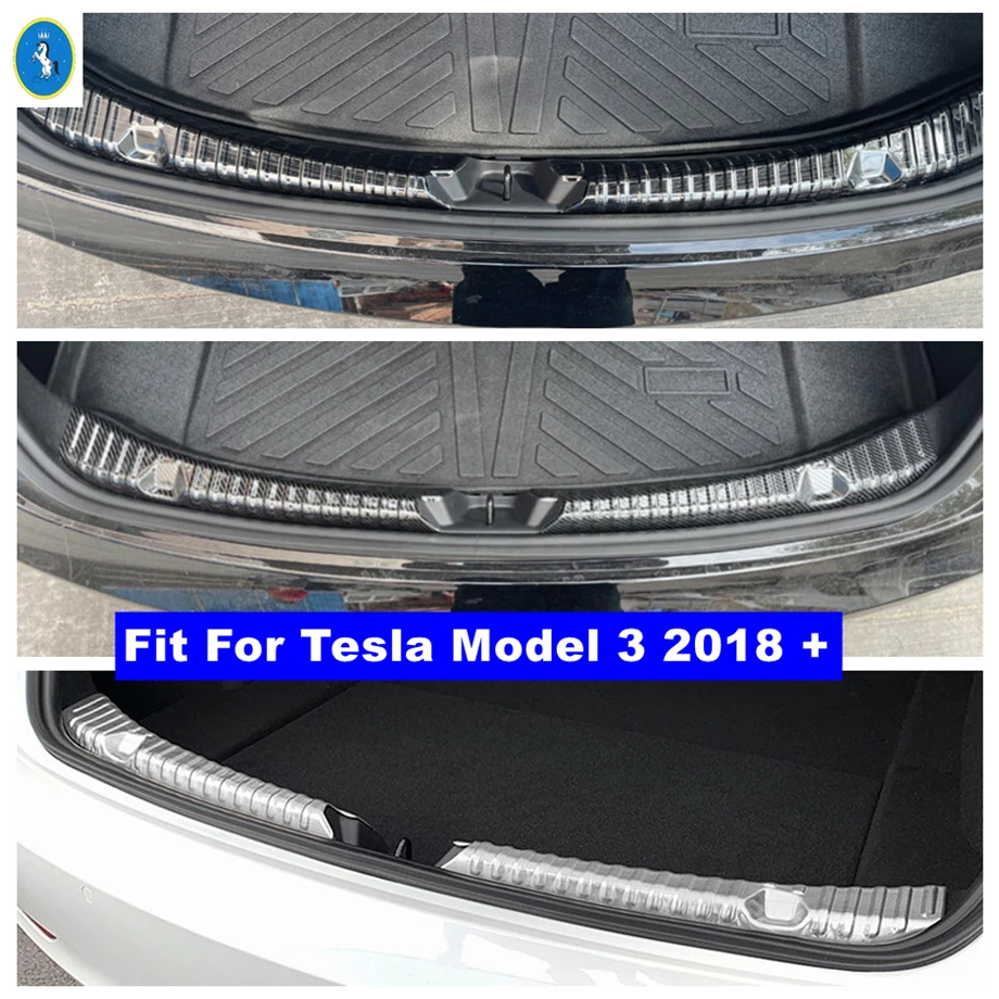 Car Front Engine Rear Trunk Bumper Panel Fit For Tesla Model 3 2018 - 2021 Tail Door Sill Protector Scuff Pedal Threshold Cover
Car Front Engine Rear Trunk Bumper Panel Fit For Tesla Model 3 2018 - 2021 Tail Door Sill Protector Scuff Pedal Threshold Cover