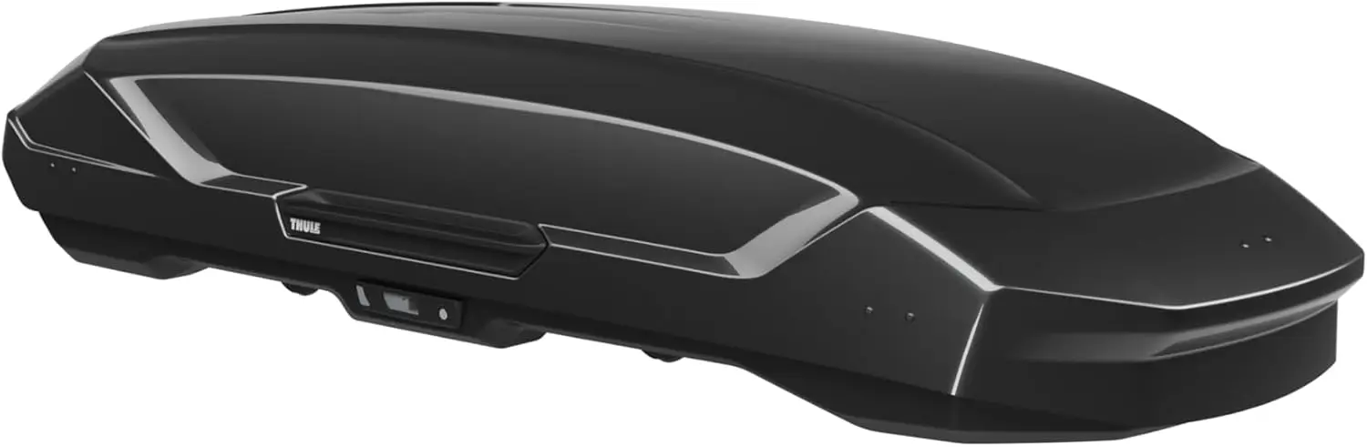 Aerodynamic Thule Motion 3 Rooftop Box Low Noise Motion Rooftop Cargo Carrier Box for Family Trip Camping Ski Equipment Storage
Aerodynamic Thule Motion 3 Rooftop Box Low Noise Motion Rooftop Cargo Carrier Box for Family Trip Camping Ski Equipment Storage