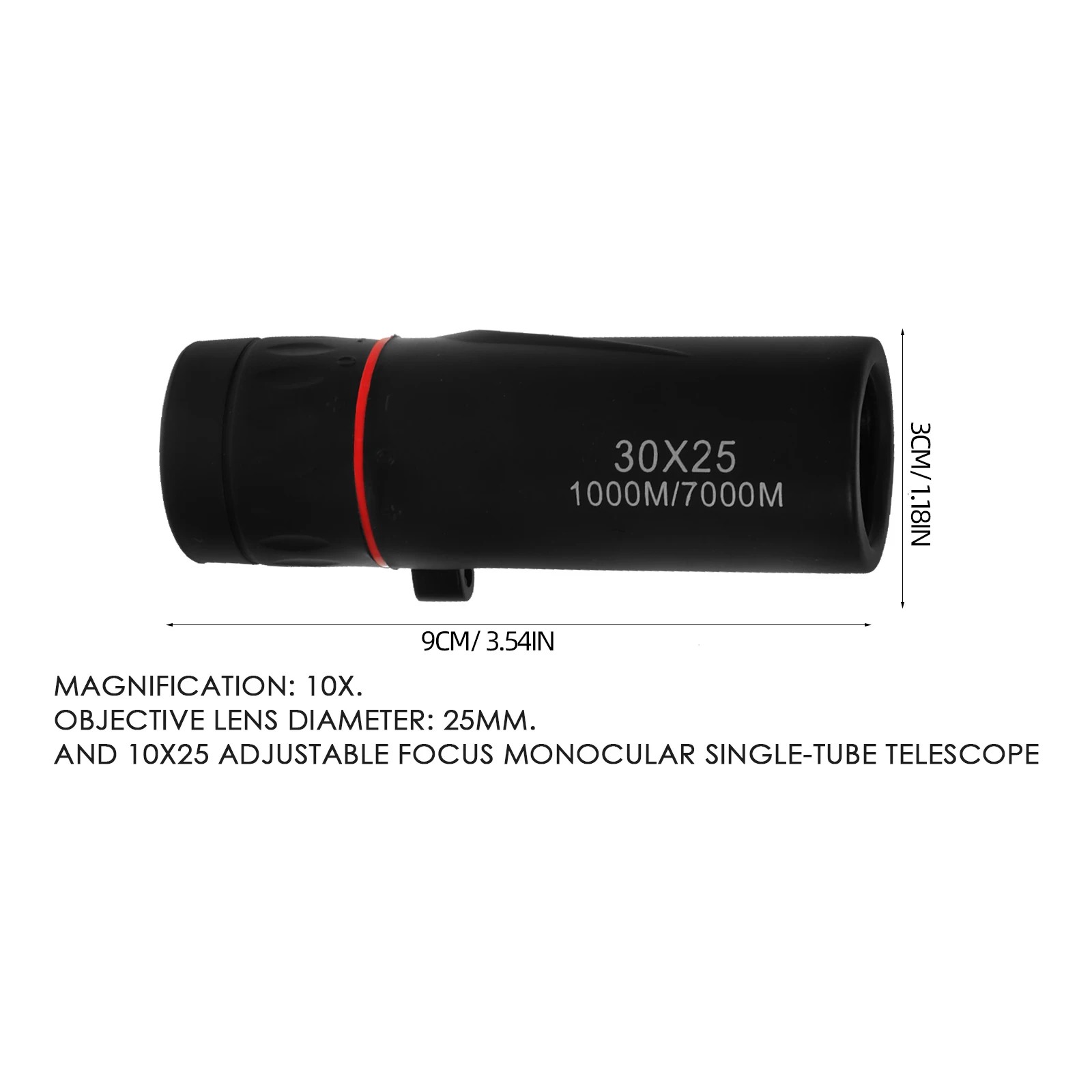 10x25 monocular Single-tube telescope Monocular 10x25 Monocular scope Adjustable focus monocular
10x25 monocular Single-tube telescope Monocular 10x25 Monocular scope Adjustable focus monocular