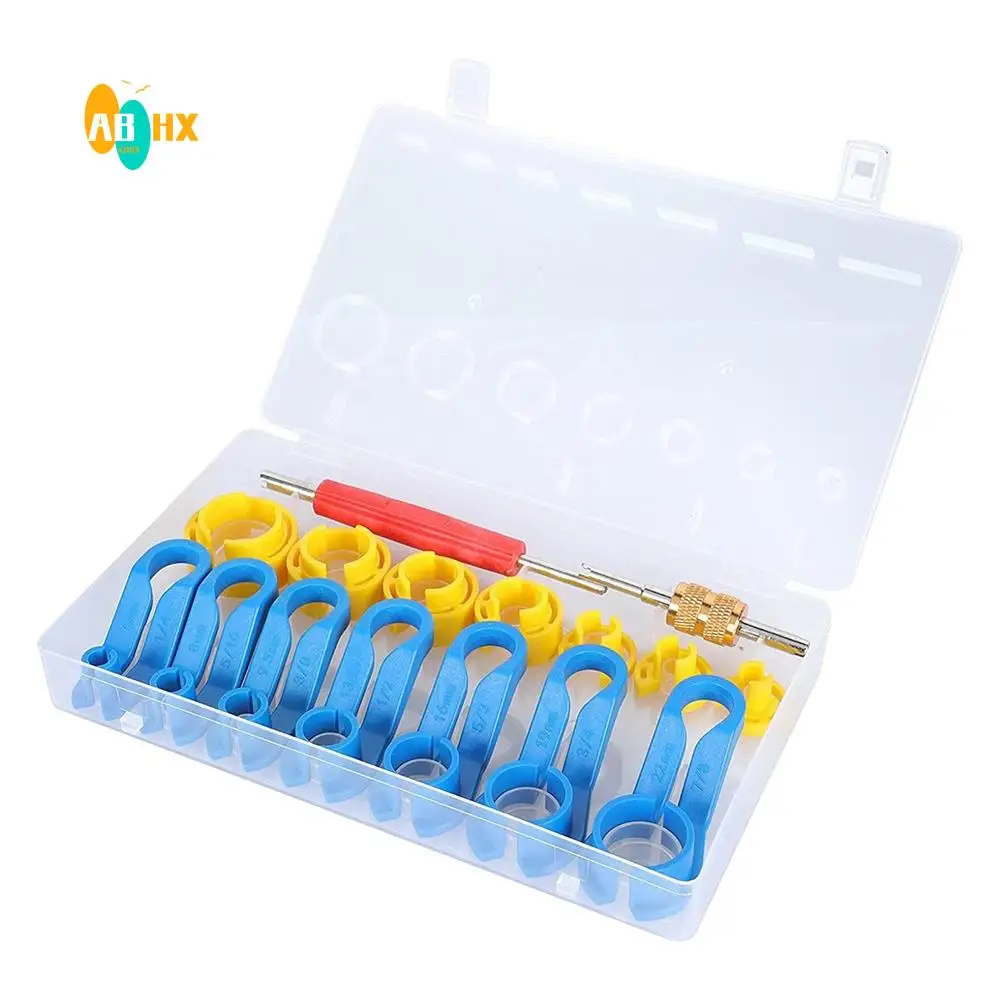 ABHX-16Pcs Car Air Conditioner Oil Pipe Remover Fuel Line Disconnect Removal Tool Kit Air Conditioner Repair Kit
ABHX-16Pcs Car Air Conditioner Oil Pipe Remover Fuel Line Disconnect Removal Tool Kit Air Conditioner Repair Kit