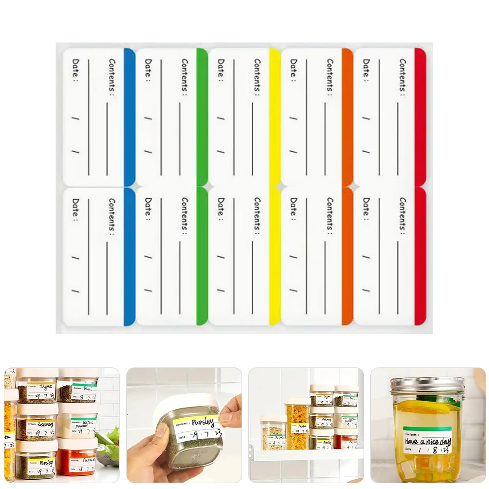 300Pcs Food Storage Labels Writable Freezer Stickers for Refrigerator Kitchen Date Expiration Food Recording Adhesive
300Pcs Food Storage Labels Writable Freezer Stickers for Refrigerator Kitchen Date Expiration Food Recording Adhesive