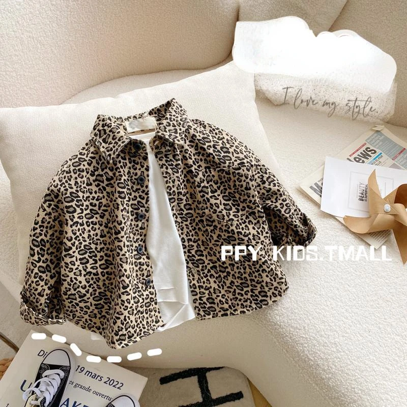 Boys T-shirt Turn-down Collar Leopard Print Button Long Sleeve Spring and Fall Cool Pretty Soft Cotton
Boys T-shirt Turn-down Collar Leopard Print Button Long Sleeve Spring and Fall Cool Pretty Soft Cotton
