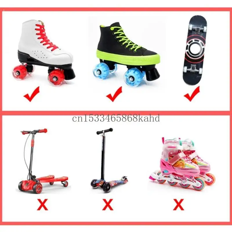 Double Row Roller Skate Accessories Quads Skate Replacement, Skateboard X5QF
Double Row Roller Skate Accessories Quads Skate Replacement, Skateboard X5QF