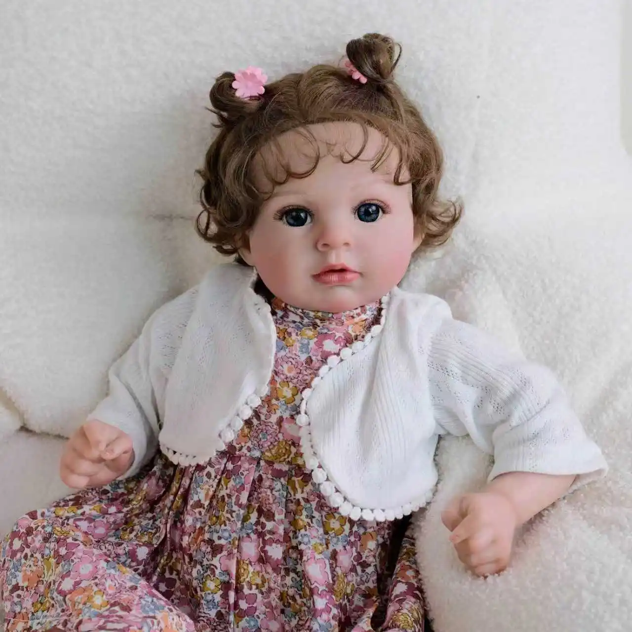 20 inch 50cm newborn doll, girl doll, lifelike princess, toddler, newborn toy, birthday/Christmas gift
20 inch 50cm newborn doll, girl doll, lifelike princess, toddler, newborn toy, birthday/Christmas gift