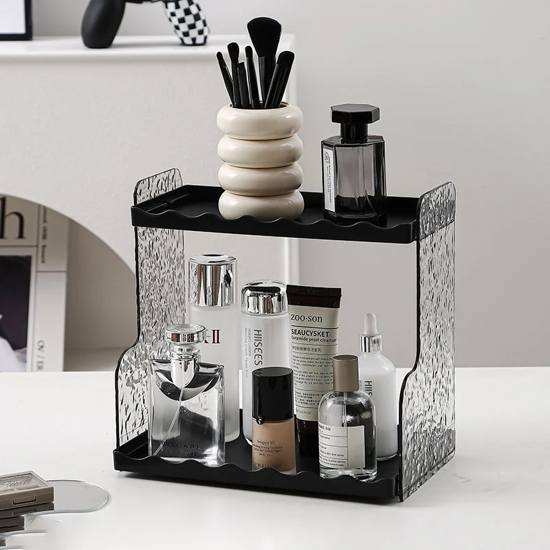Double Layer Cosmetics Storage Rack Bathroom Toilet Makeup Storage Shelf Washstand Desktop Skincare Storage Organizer Shelf
Double Layer Cosmetics Storage Rack Bathroom Toilet Makeup Storage Shelf Washstand Desktop Skincare Storage Organizer Shelf