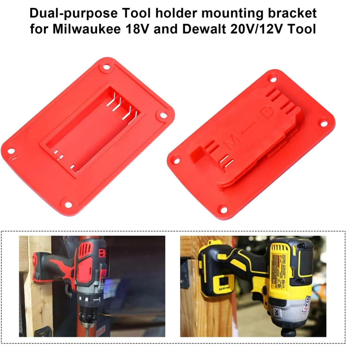 Сейчас в тренде, 12 упаковок, держатель инструмента для Milwaukee M18 и Dewalt 20 В, настенный держатель для дрели с 48 винтами
Сейчас в тренде, 12 упаковок, держатель инструмента для Milwaukee M18 и Dewalt 20 В, настенный держатель для дрели с 48 винтами