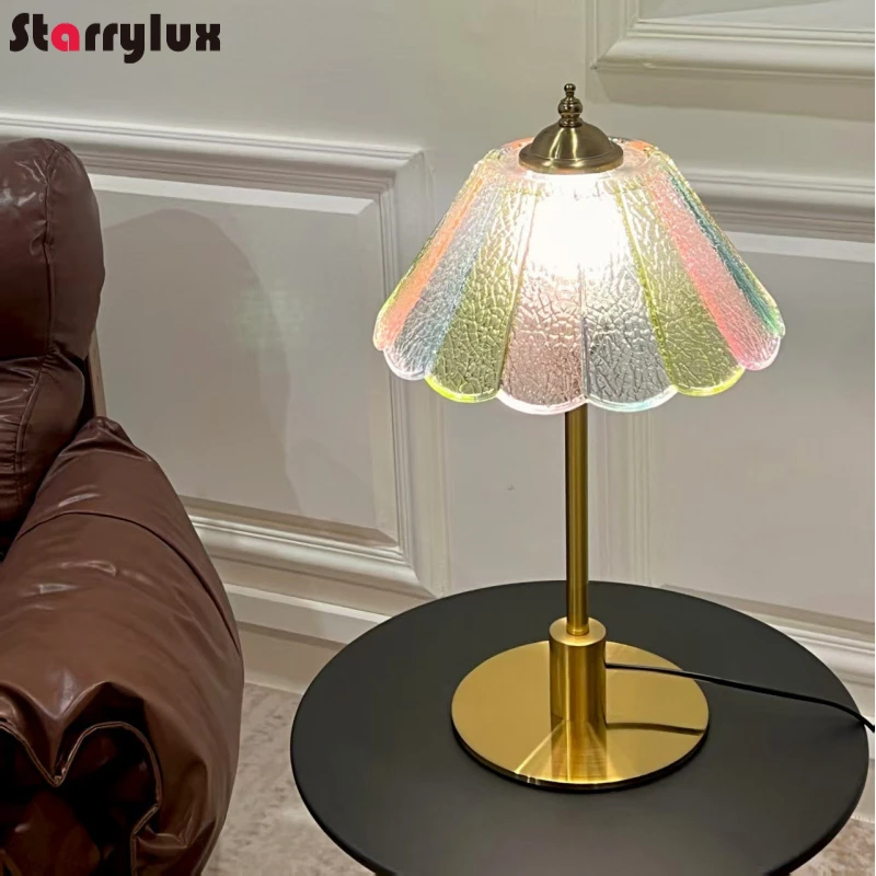 French Vintage Butterfly Stained Glass Table Lamp American Luxury Bedroom Mood Lighting
French Vintage Butterfly Stained Glass Table Lamp American Luxury Bedroom Mood Lighting