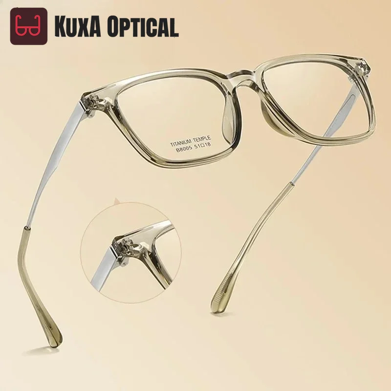 XUKA New Simple Geometric Design Ultralight Pure Glasses Customized Prescription 80 Titanium Myopia Anti-blue Light Reading
XUKA New Simple Geometric Design Ultralight Pure Glasses Customized Prescription 80 Titanium Myopia Anti-blue Light Reading