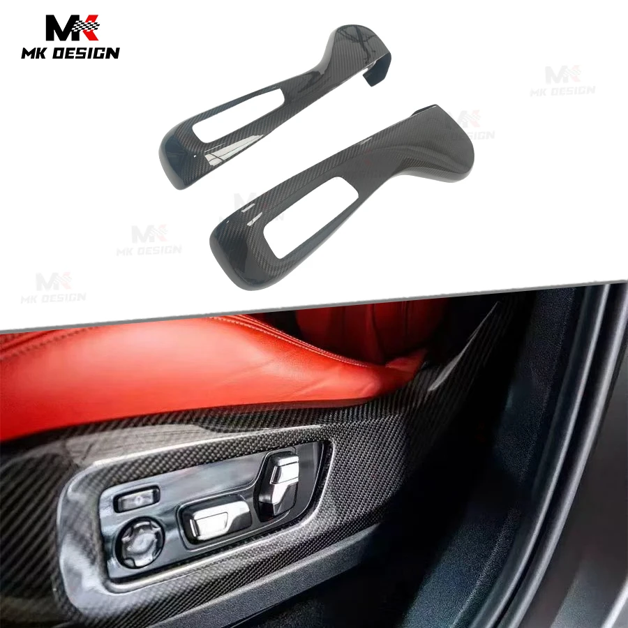 Dry Carbon Fiber Side Seat Trim Frame Panel Cover For BMW X5M F95 X6M F96 G05 X5 G06 X6 Side Seat Panels Car Accessories
Dry Carbon Fiber Side Seat Trim Frame Panel Cover For BMW X5M F95 X6M F96 G05 X5 G06 X6 Side Seat Panels Car Accessories