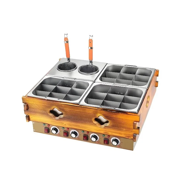 Commercial 36-Grid Electric Kanto Cooking Machine Stainless Steel Hot Pot Meatball Maker 220V Easy to Operate New Condition
Commercial 36-Grid Electric Kanto Cooking Machine Stainless Steel Hot Pot Meatball Maker 220V Easy to Operate New Condition