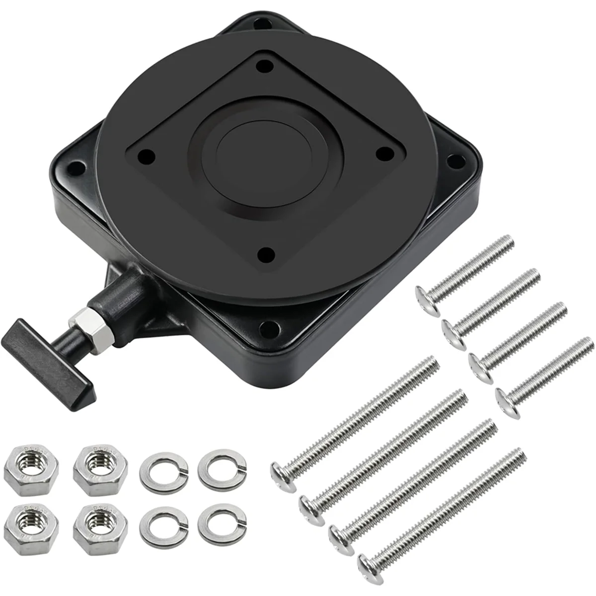 A002 2Pack 2207003 Low-Profile Swivel Base Compatible with for Ca-Nnon 3991913 Downrigger Mount
A002 2Pack 2207003 Low-Profile Swivel Base Compatible with for Ca-Nnon 3991913 Downrigger Mount