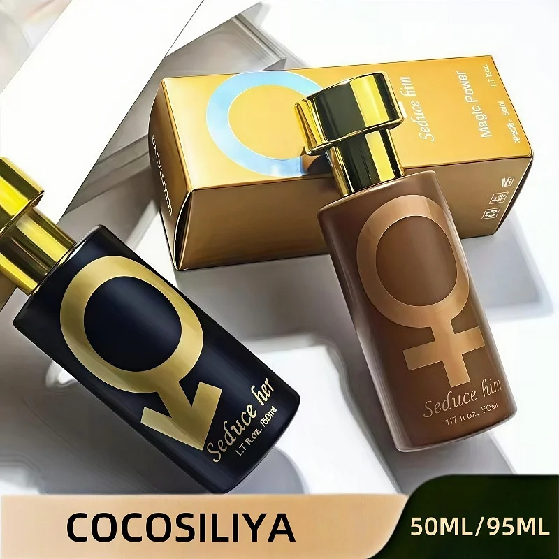 50ML/95MLCOCOSILIYA Charm Seduction Perfume for Men and Women Long-lasting Light fragrance Fresh natural Philomone Perfume Spray
50ML/95MLCOCOSILIYA Charm Seduction Perfume for Men and Women Long-lasting Light fragrance Fresh natural Philomone Perfume Spray