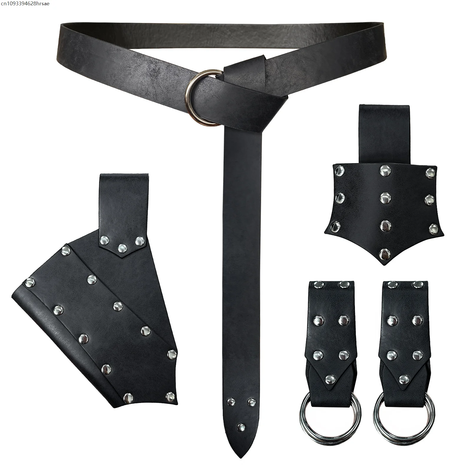 Steampunk Medieval Gladiator Leather Armor Belt Waistband Viking Pirate Cosplay Costume Props Waist Accessory Men
Steampunk Medieval Gladiator Leather Armor Belt Waistband Viking Pirate Cosplay Costume Props Waist Accessory Men