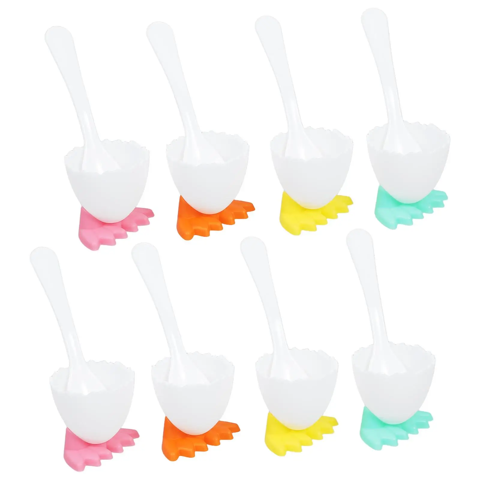 8 set Egg Colorful Tray Boiled Cups Cute nament Duck Eggs Easter Kitchen Supply Shape Dishware Set
8 set Egg Colorful Tray Boiled Cups Cute nament Duck Eggs Easter Kitchen Supply Shape Dishware Set