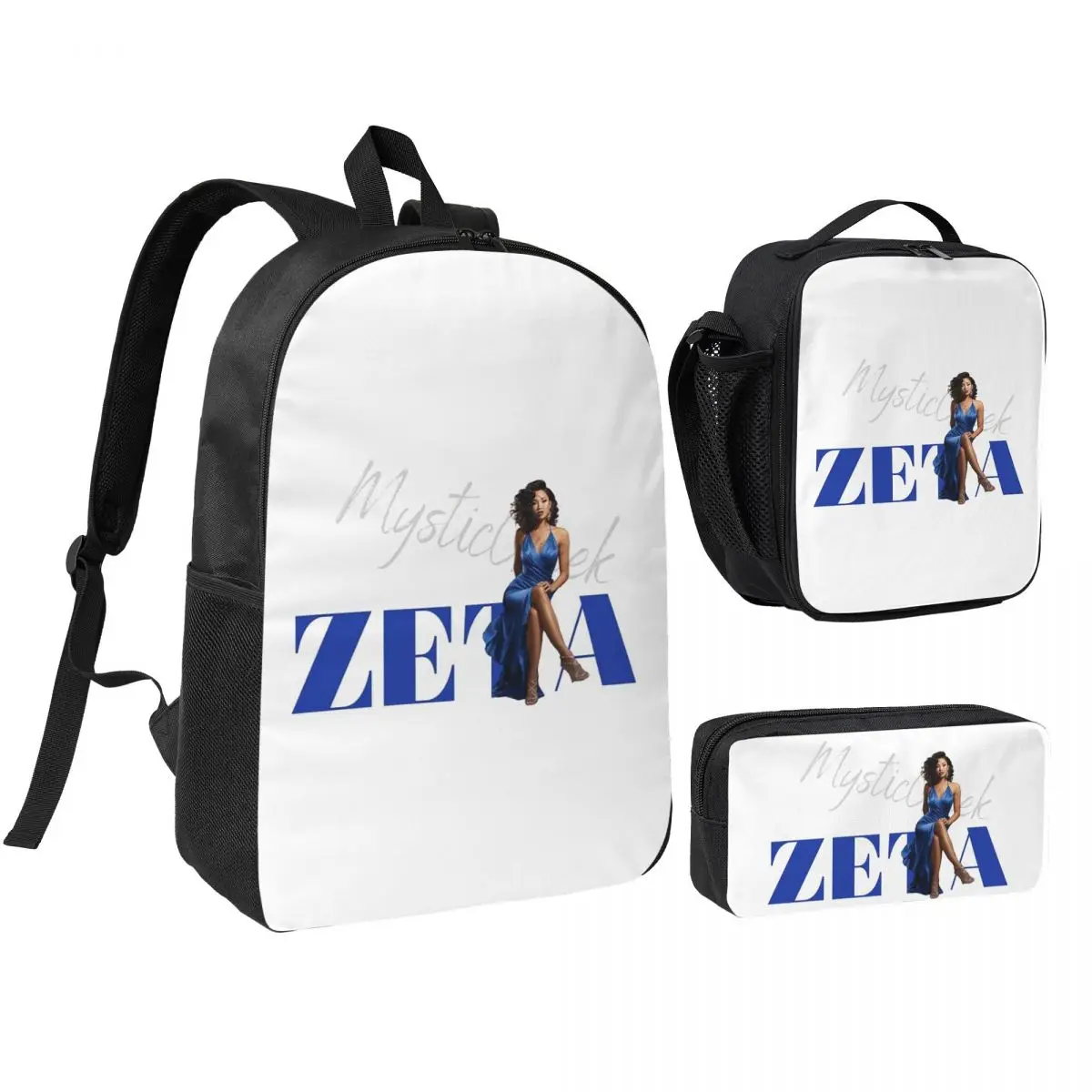 Zeta Phi Beta Sorority Greek Letter 1920 Backpack Student BookBag School Bag Shoulder Bags 3ps Insulated Lunch Bag Pencil Case
Zeta Phi Beta Sorority Greek Letter 1920 Backpack Student BookBag School Bag Shoulder Bags 3ps Insulated Lunch Bag Pencil Case