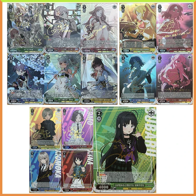 Anime & Manga Weiss Schwarz DIY ACG Taki Shiina Momoka Kawaragi Ijichi Nijika Toys for boys Game Collectible Cards Birthday Gift
Anime & Manga Weiss Schwarz DIY ACG Taki Shiina Momoka Kawaragi Ijichi Nijika Toys for boys Game Collectible Cards Birthday Gift