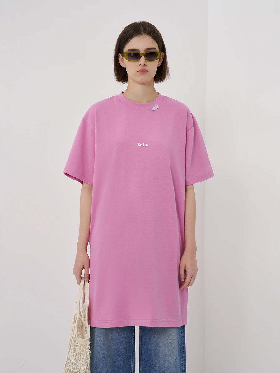 Loose round Ne Printed T-irt Dr Street Sle Comfortable Cotton Women's Summer Faion Mid-Length Casual Skater Dr
Loose round Ne Printed T-irt Dr Street Sle Comfortable Cotton Women's Summer Faion Mid-Length Casual Skater Dr