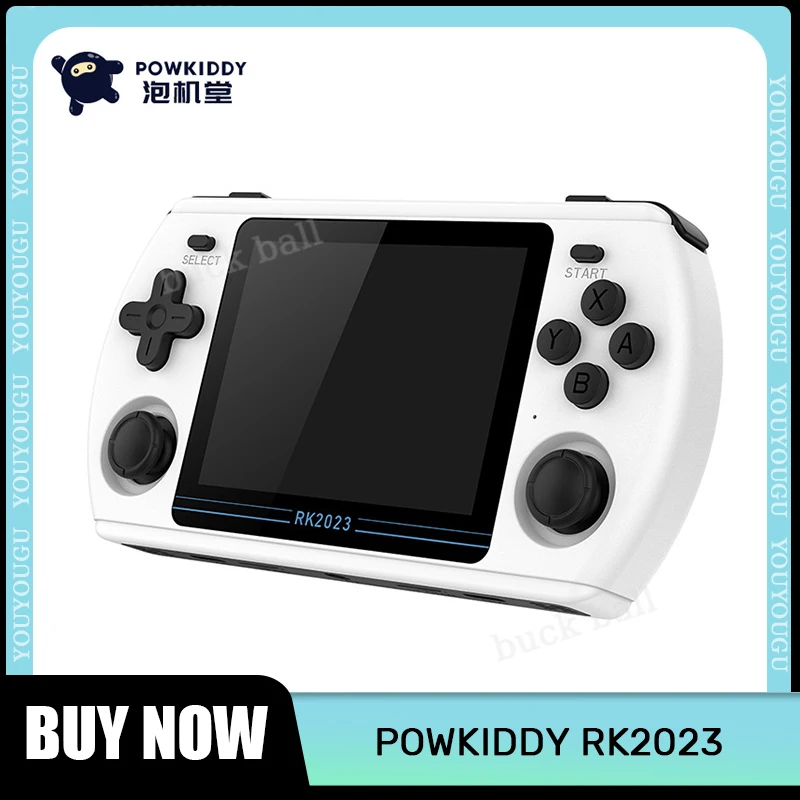 New Powkiddy Rk2023 Retro Handheld Game Console 3.5 Inch HD IPS Game Console Open Source Portable Video Game Players Boy Gifts
New Powkiddy Rk2023 Retro Handheld Game Console 3.5 Inch HD IPS Game Console Open Source Portable Video Game Players Boy Gifts