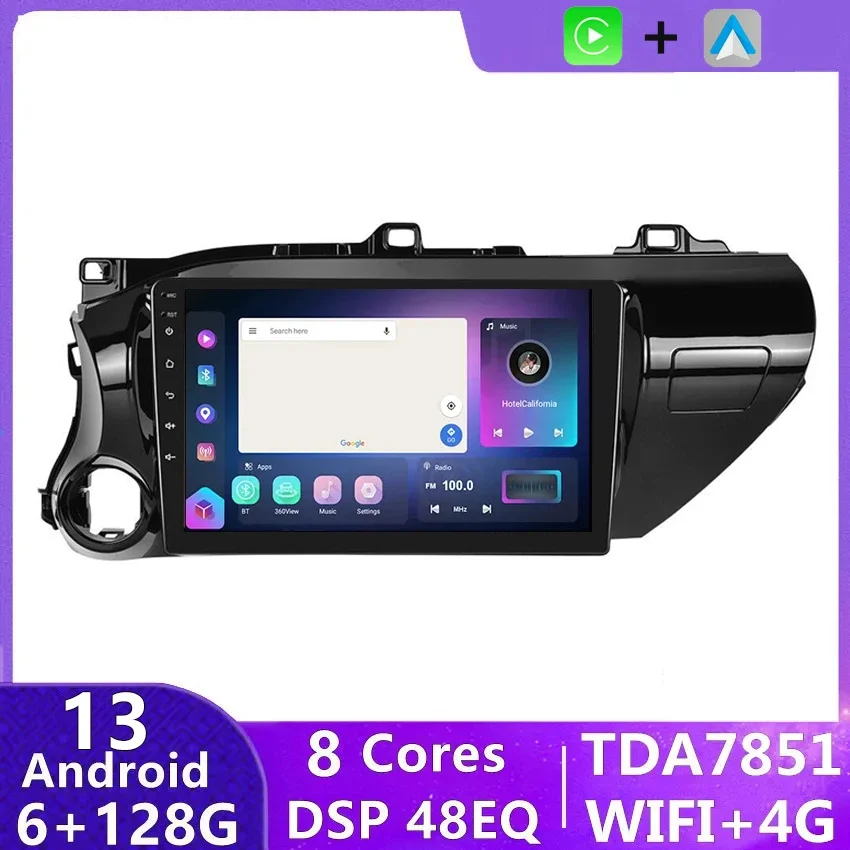 Android-плеер для TOYOTA HILUX Pick Up AN120 REVO VIGO IMV 2016-2019 2020 Carplay Автомагнитола стерео Мультимедиа без DVD
Android-плеер для TOYOTA HILUX Pick Up AN120 REVO VIGO IMV 2016-2019 2020 Carplay Автомагнитола стерео Мультимедиа без DVD