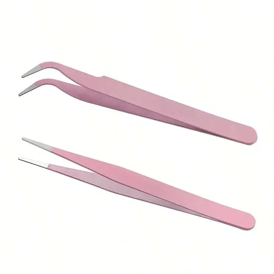 2pcs/Set Colorful Macaron Style Tweezer, Multi-Purpose Tweezer For DIY Jewelry Making Craft Tools
2pcs/Set Colorful Macaron Style Tweezer, Multi-Purpose Tweezer For DIY Jewelry Making Craft Tools