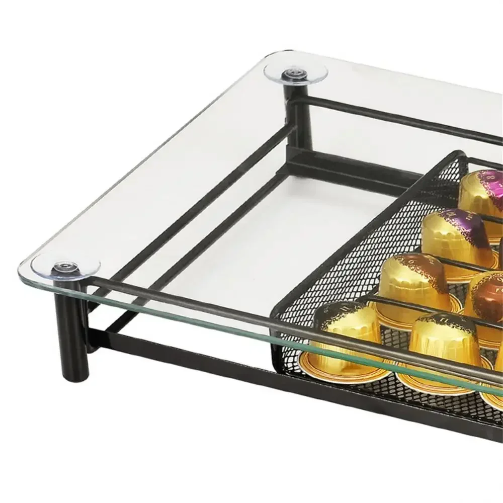 40 Black Capsules Nespresso Ironfiberglass Storage Drawer Coffee Capsule Type Holder For Box
40 Black Capsules Nespresso Ironfiberglass Storage Drawer Coffee Capsule Type Holder For Box