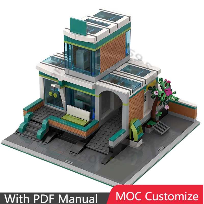 Набор для сборки модульной железнодорожной станции (771 деталь), конструктор MOC, креативный дизайн, простое DIY-устройство, подарок для мальчика на праздник
Набор для сборки модульной железнодорожной станции (771 деталь), конструктор MOC, креативный дизайн, простое DIY-устройство, подарок для мальчика на праздник