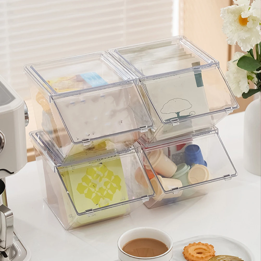 4 Pcs Tea Bag Storage Acrylic Organizer Large Capacity Sugar Packet Holder Coffee Snack Condiment Candy Box Tea
4 Pcs Tea Bag Storage Acrylic Organizer Large Capacity Sugar Packet Holder Coffee Snack Condiment Candy Box Tea