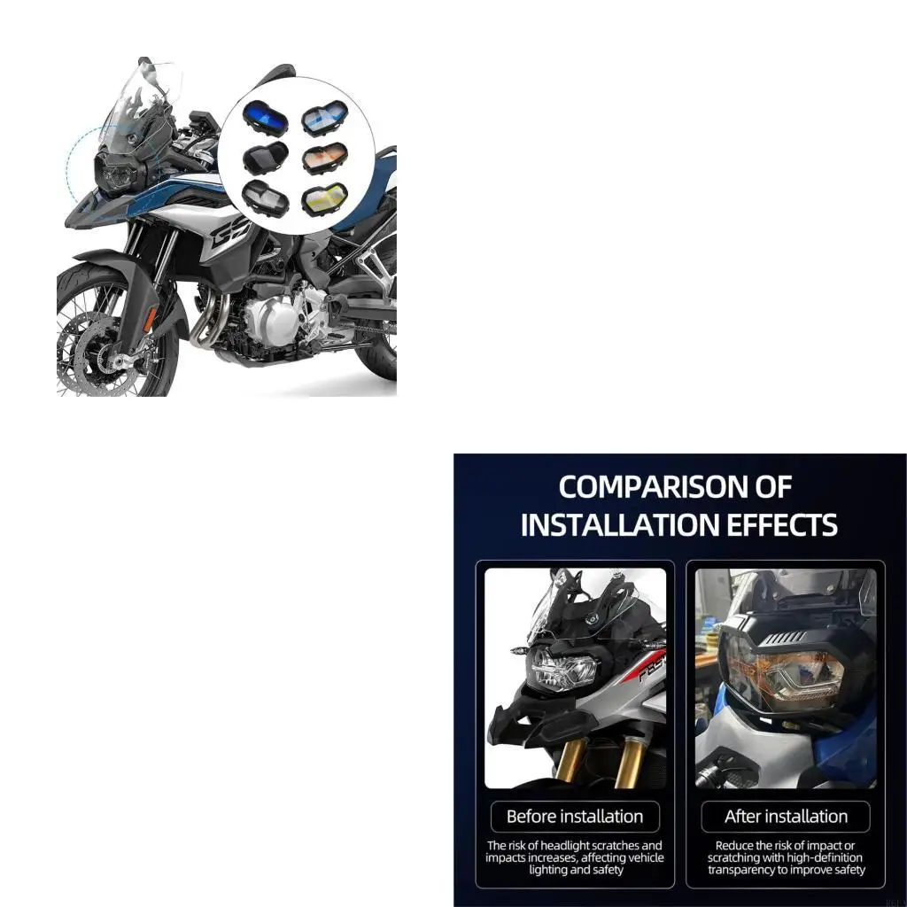 Motorcycle Front Headlight Guard Front Headlamp Acrylic Cover Easy Installation
Motorcycle Front Headlight Guard Front Headlamp Acrylic Cover Easy Installation