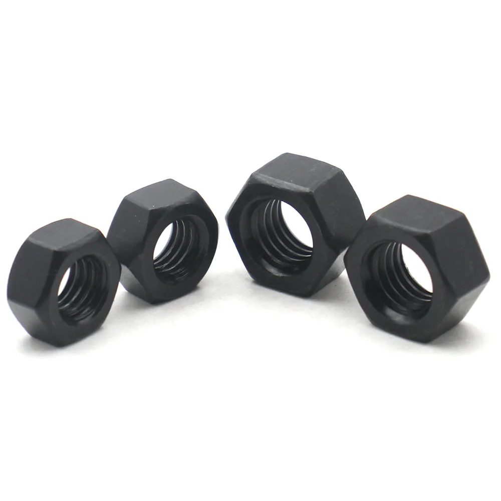 1-100pcs Grade 8.8 Black Carbon Steel Hex Nuts M2 M3 M4 M5 M6 M8 M10 M12 M14 M16 M20 M24 Coarse Thread Fasteners for Machinery
1-100pcs Grade 8.8 Black Carbon Steel Hex Nuts M2 M3 M4 M5 M6 M8 M10 M12 M14 M16 M20 M24 Coarse Thread Fasteners for Machinery