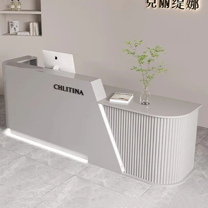 Luxury Furniture Office Beauty Salon Reception Desk Counter Table Reception Cash Register Cabinet Counter Reception Suitcases
Luxury Furniture Office Beauty Salon Reception Desk Counter Table Reception Cash Register Cabinet Counter Reception Suitcases