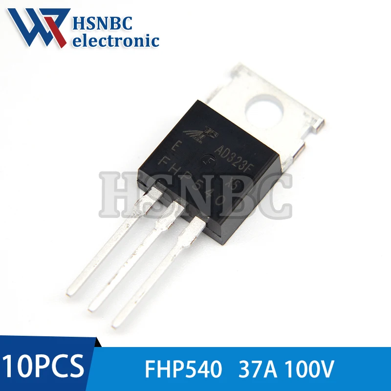10Pcs/Lot FHP540 FHP540E 540 TO-220 37A 100V N-channel Power MOSFET Transistor 100% New Original
10Pcs/Lot FHP540 FHP540E 540 TO-220 37A 100V N-channel Power MOSFET Transistor 100% New Original