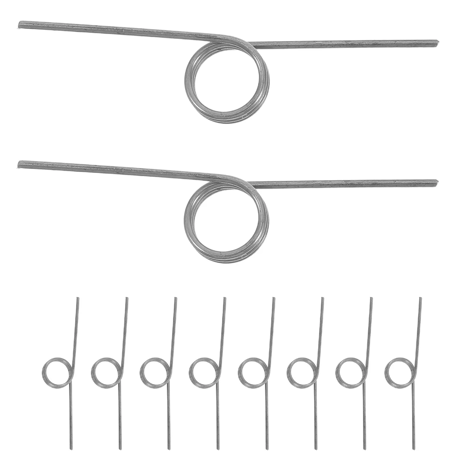 10 шт. торсионных пружин для мусорных баков, сменные проволочные пружины для крышек контейнеров для мусора, металлические прочные пружины
10 шт. торсионных пружин для мусорных баков, сменные проволочные пружины для крышек контейнеров для мусора, металлические прочные пружины